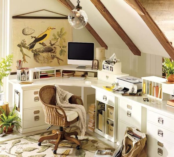 How to furnish a small home office