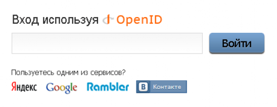 LiveJournal.com Vkontakte Open id LiveJournal.com Vkontakte Open id