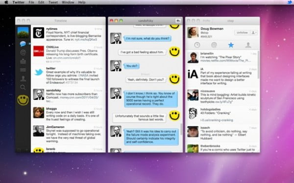 New version of the official Twitter client Twitter 2.1 New version of the official Twitter client Twitter 2.1