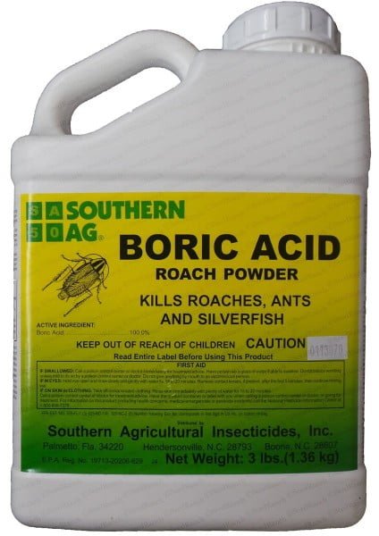 The boric acid