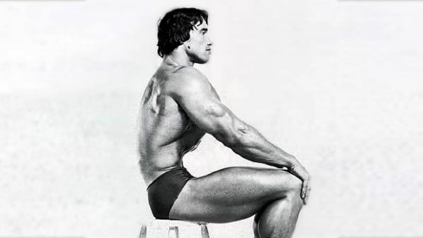 exercise used by Arnold Schwarzenegger  a vacuum