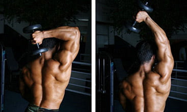 Exercise 3 for triceps workout