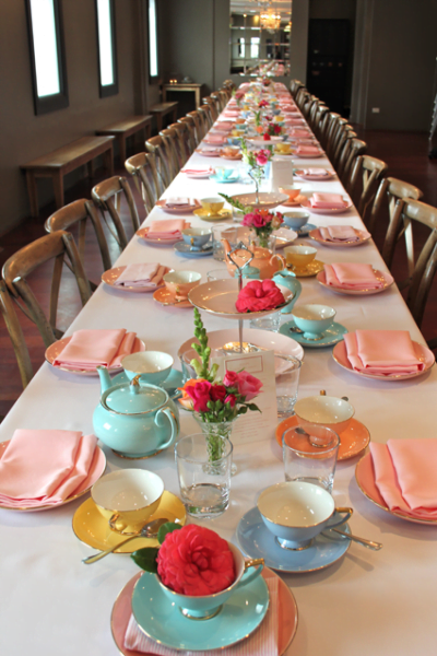 How to lay the table for afternoon tea