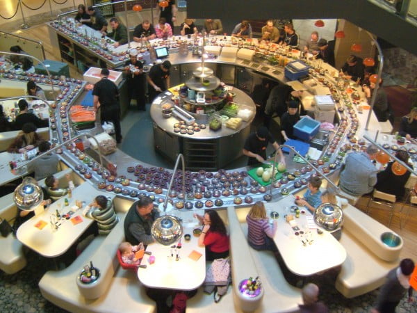 Table layout in Japanese restaurants (2)