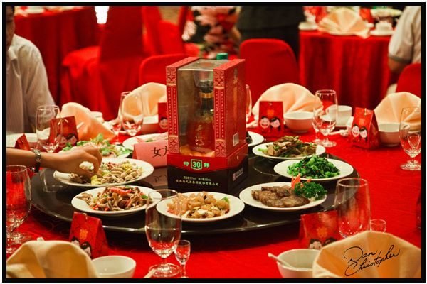 How to lay the table for Chinese food 2
