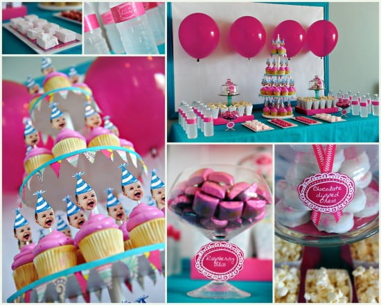 How to lay the table for children's birthday 2
