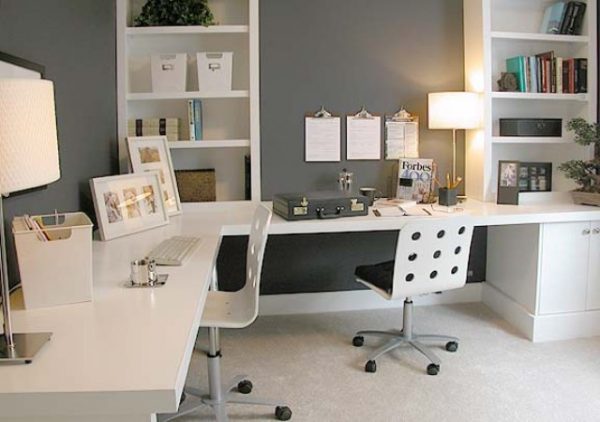 Ideas of modern design of a small office. How you can create a comfortable conditions in new office for a good work 1